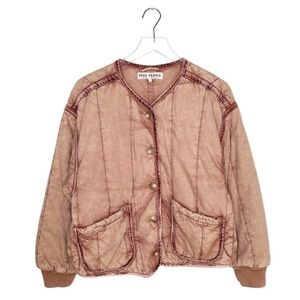 Free People - Quilted Bomber